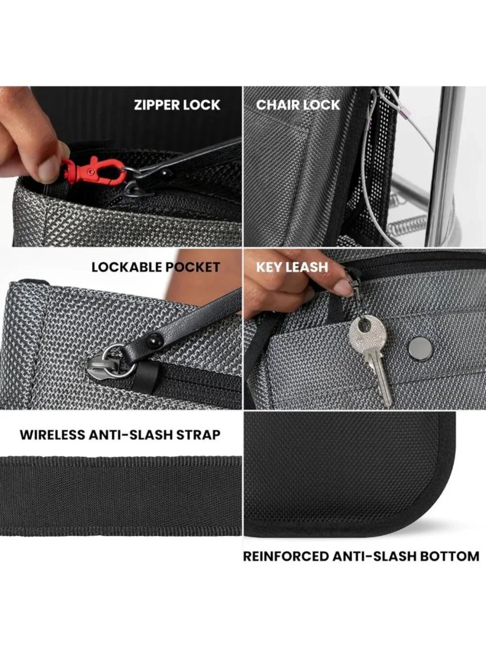 RFID Anti-Theft Crossbody Bag for Women | Stylish & Secure Travel Purse